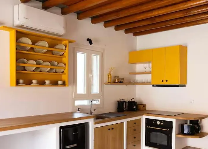 Vakantiehuis Κανονική Φιλοξενία Psarona Mykonos Town